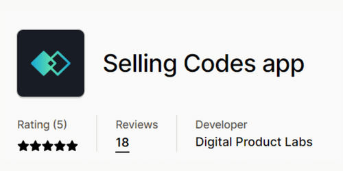 Selling Codes App Reviews