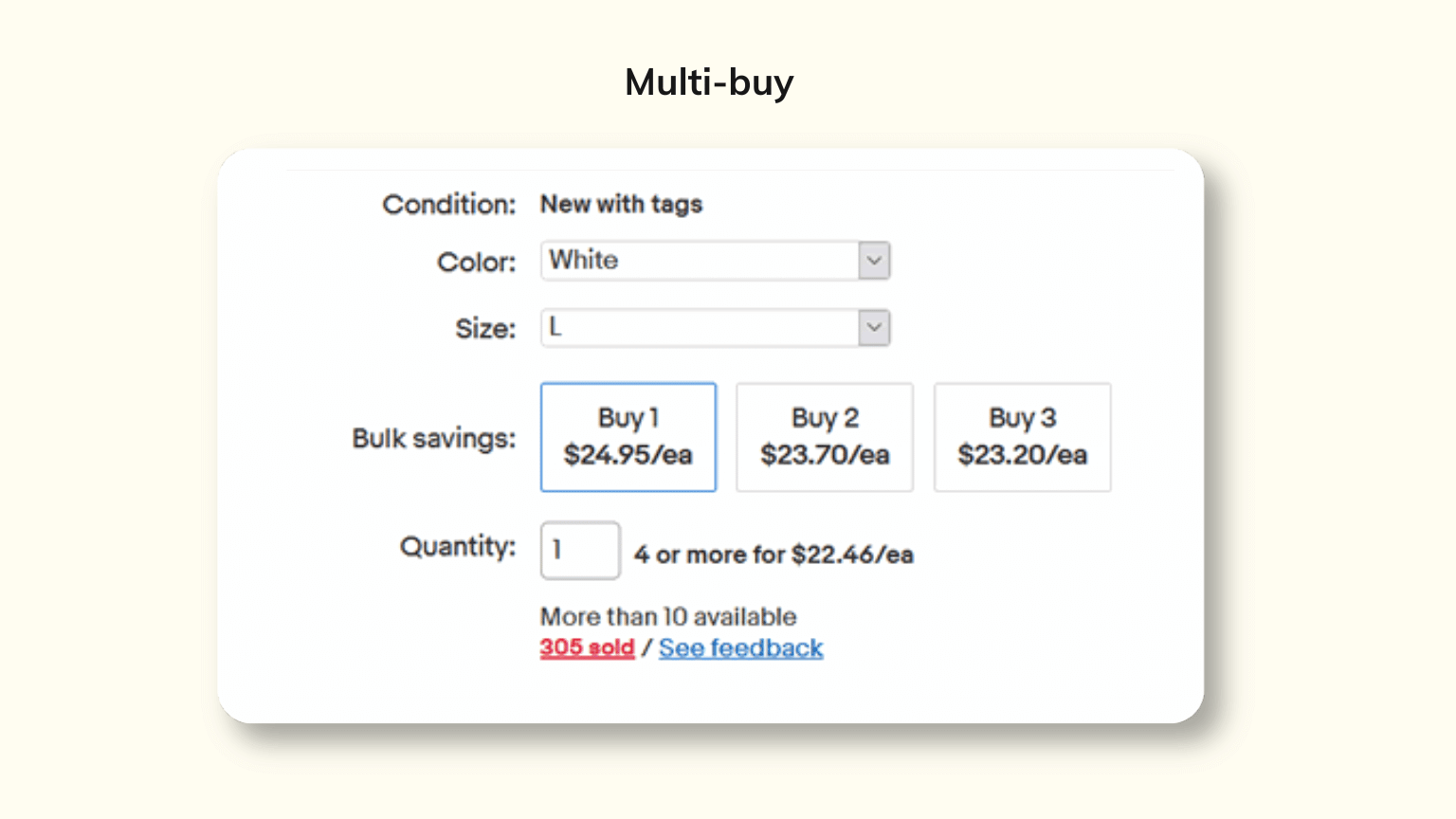 ebay multi-buy