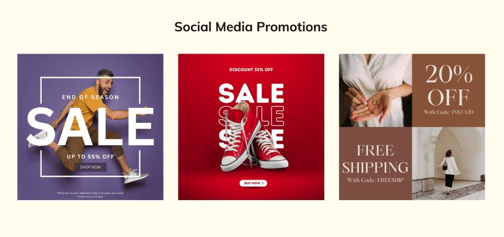 social media promotions