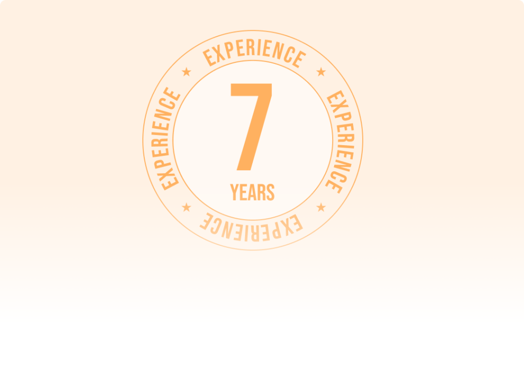 7 Years of Experience
