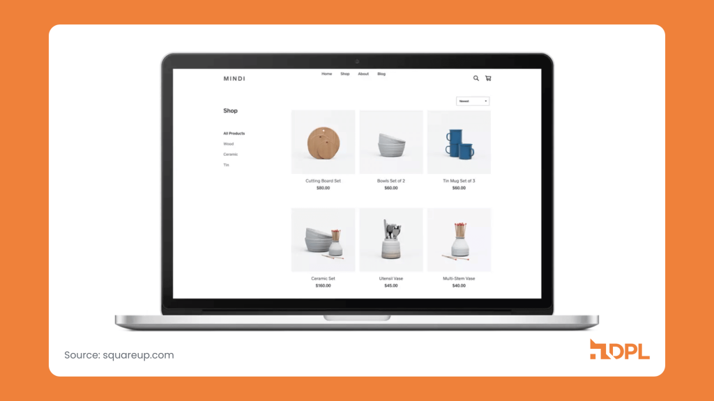 Squareup Marketplce Online