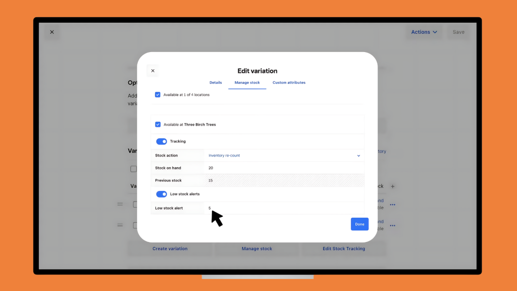 Enable Low-Stock Alerts & Automate Inventory Syncing 