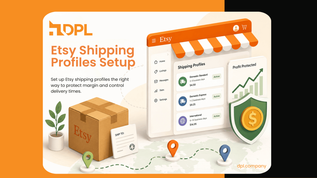 Set up Etsy shipping profiles - DPL