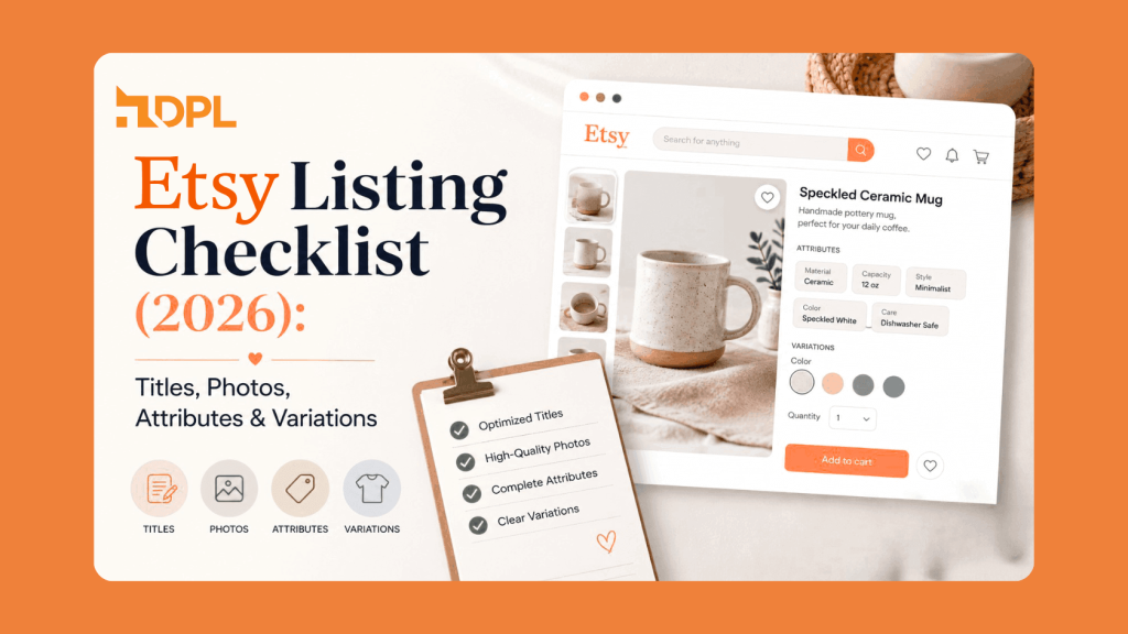 Etsy listing checklist for optimization - Digital Product Labs
